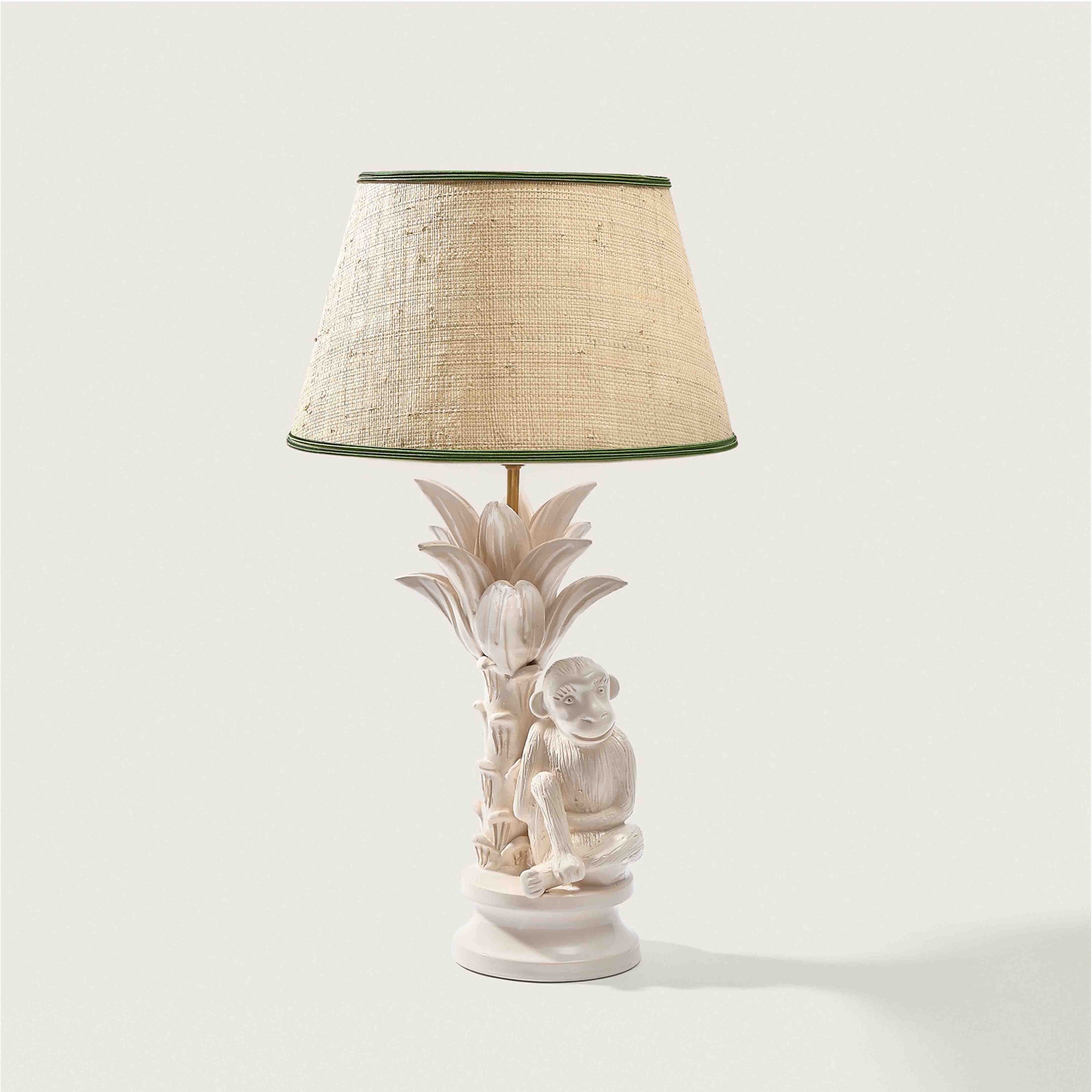 BLANC BRILLANT / LISERET VERT