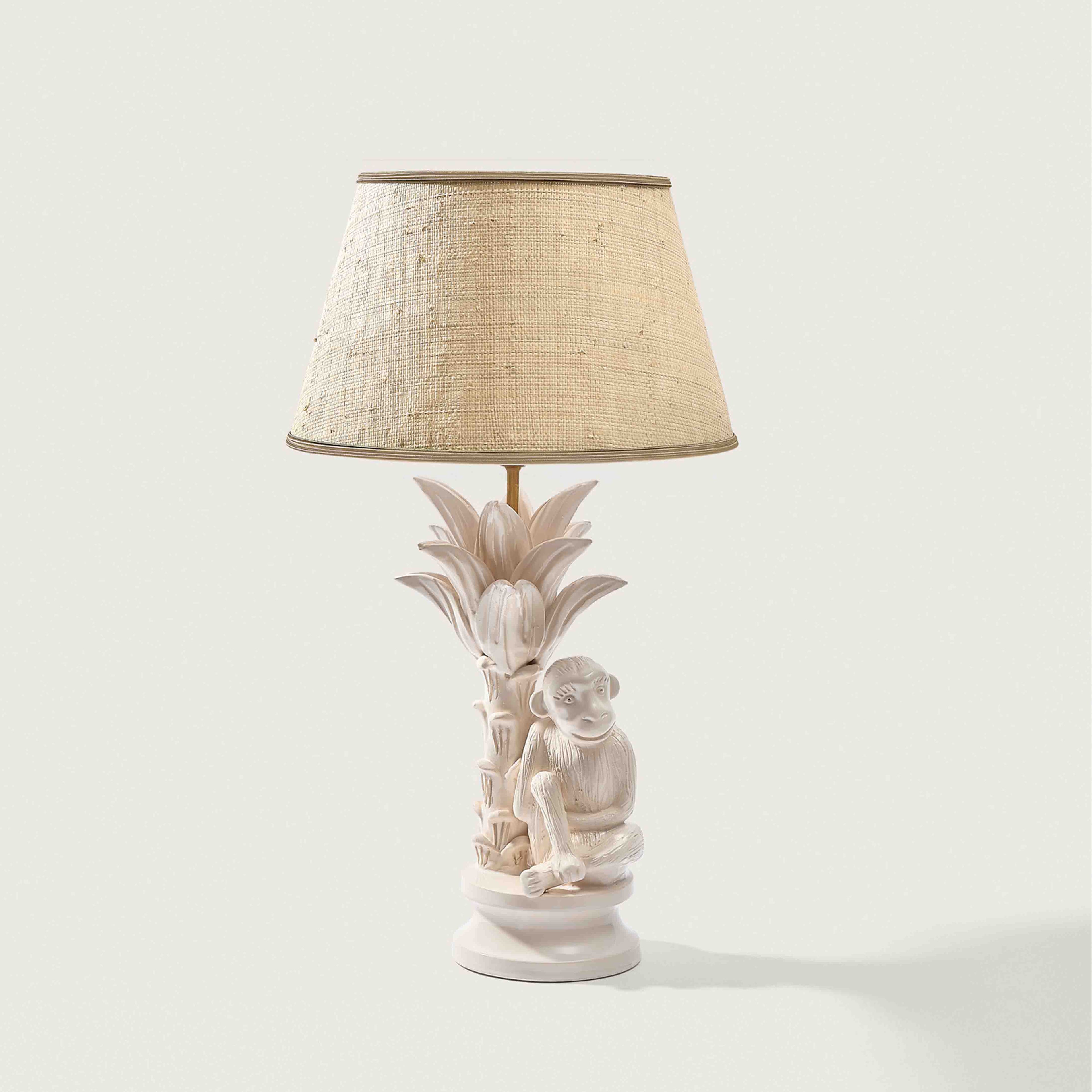 BLANC BRILLANT / LISERET ECRU