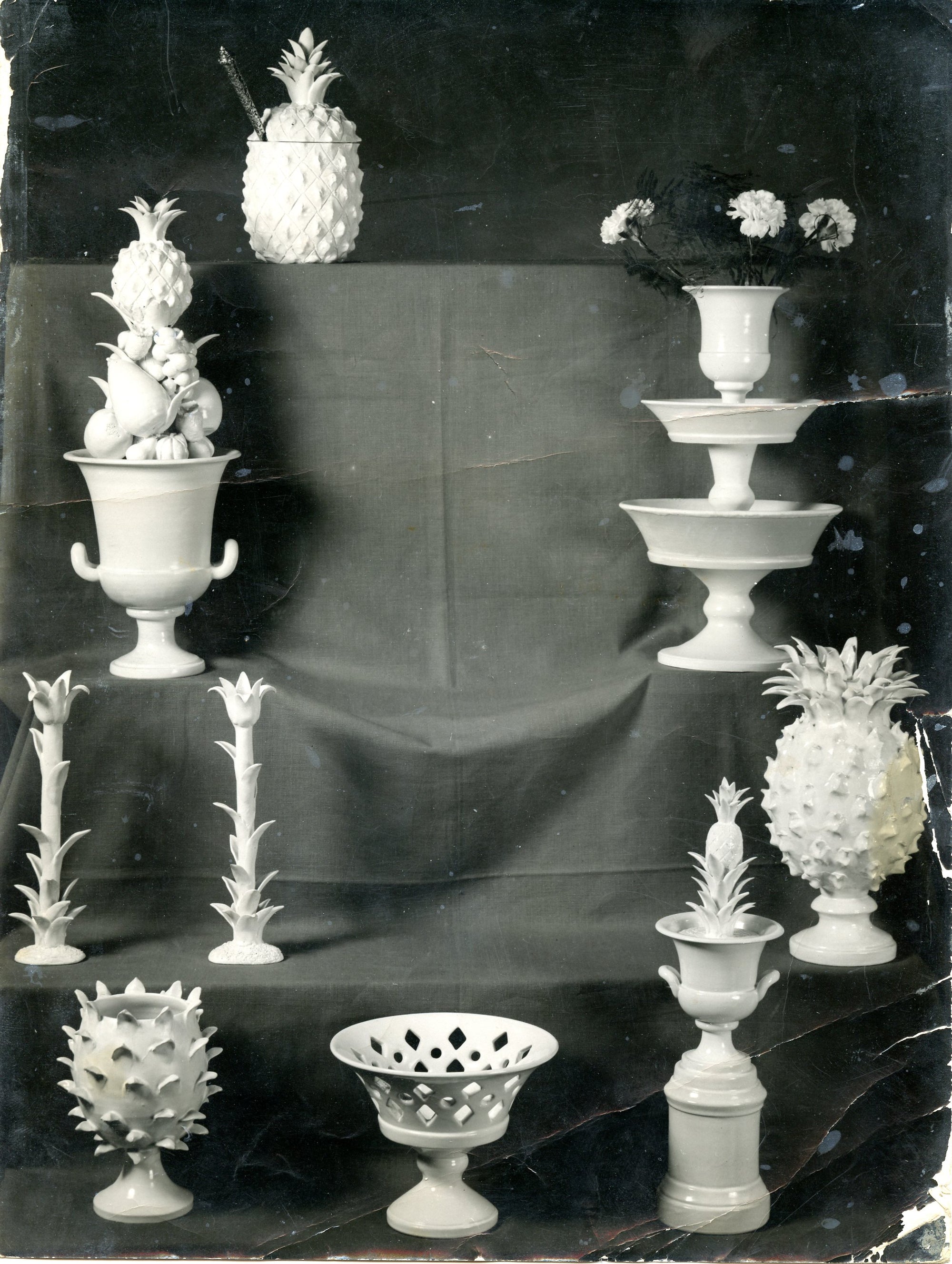 Archives : Jean Roger paris faïence émaillée bougeoir objet décoratif