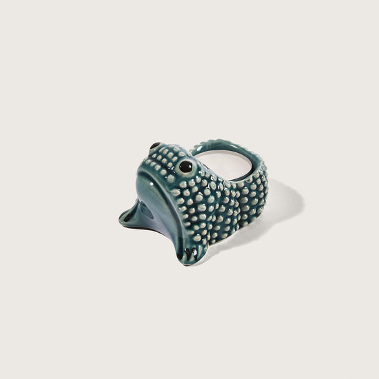 porte-bougie grenouille objet décoratif céramique art de la table jean roger paris