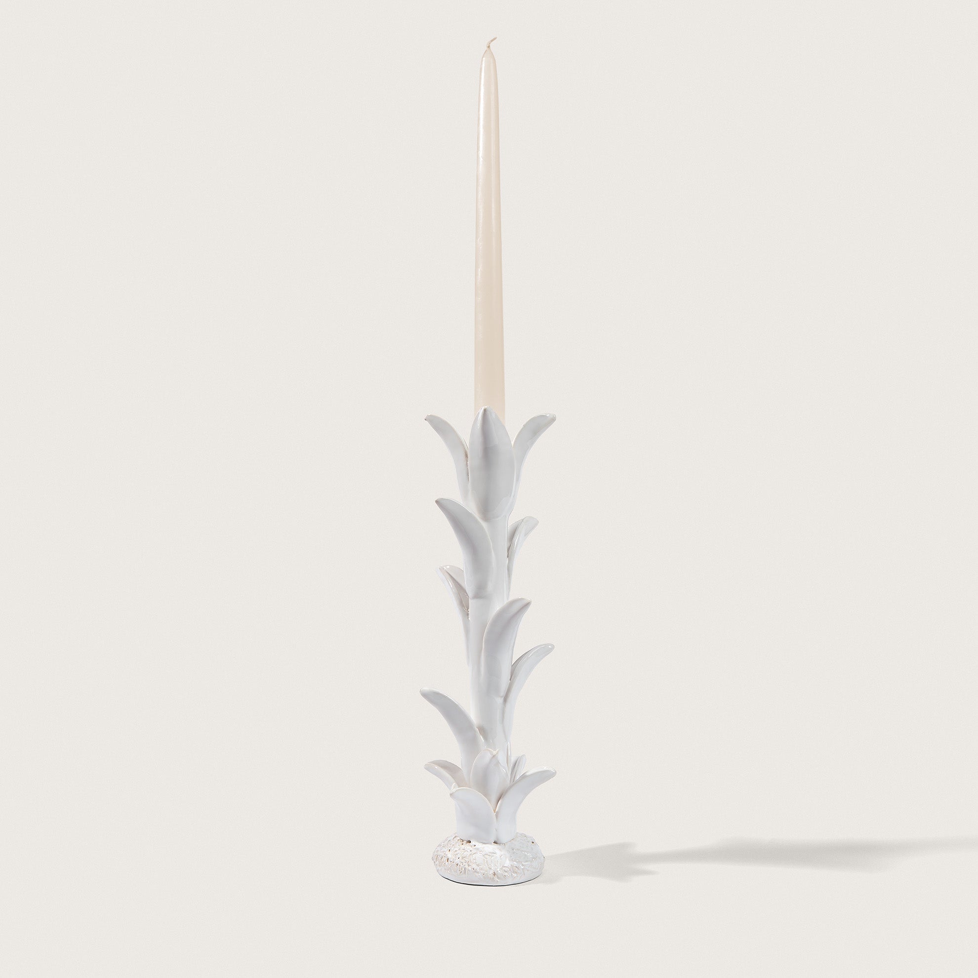 bougeoir tulipe grand modèle céramique objet décoratif art de la table jean roger paris