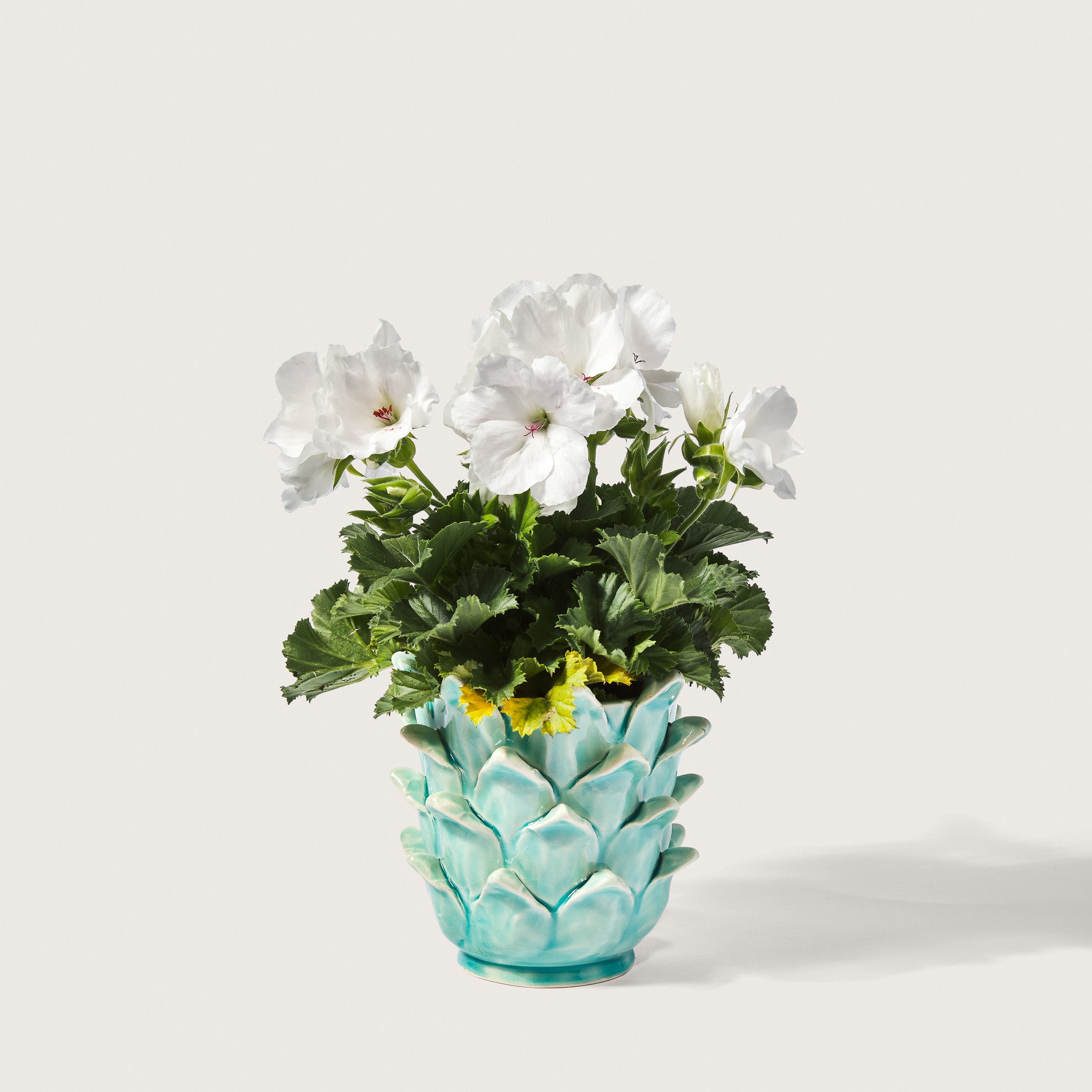 mini cache-pot artichaut céramique art de la table objet décoratif jean roger paris