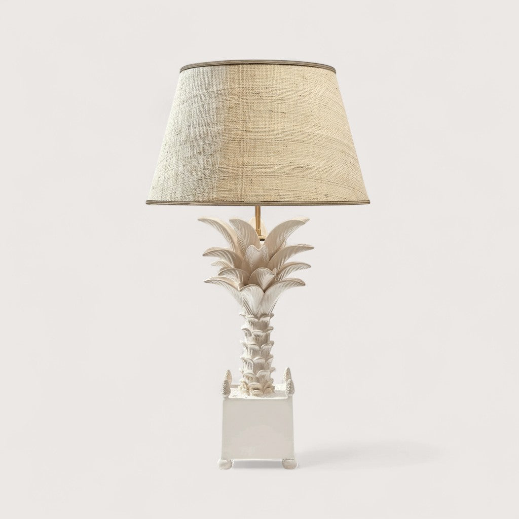 BLANC BRILLANT / LISERET ÉCRU