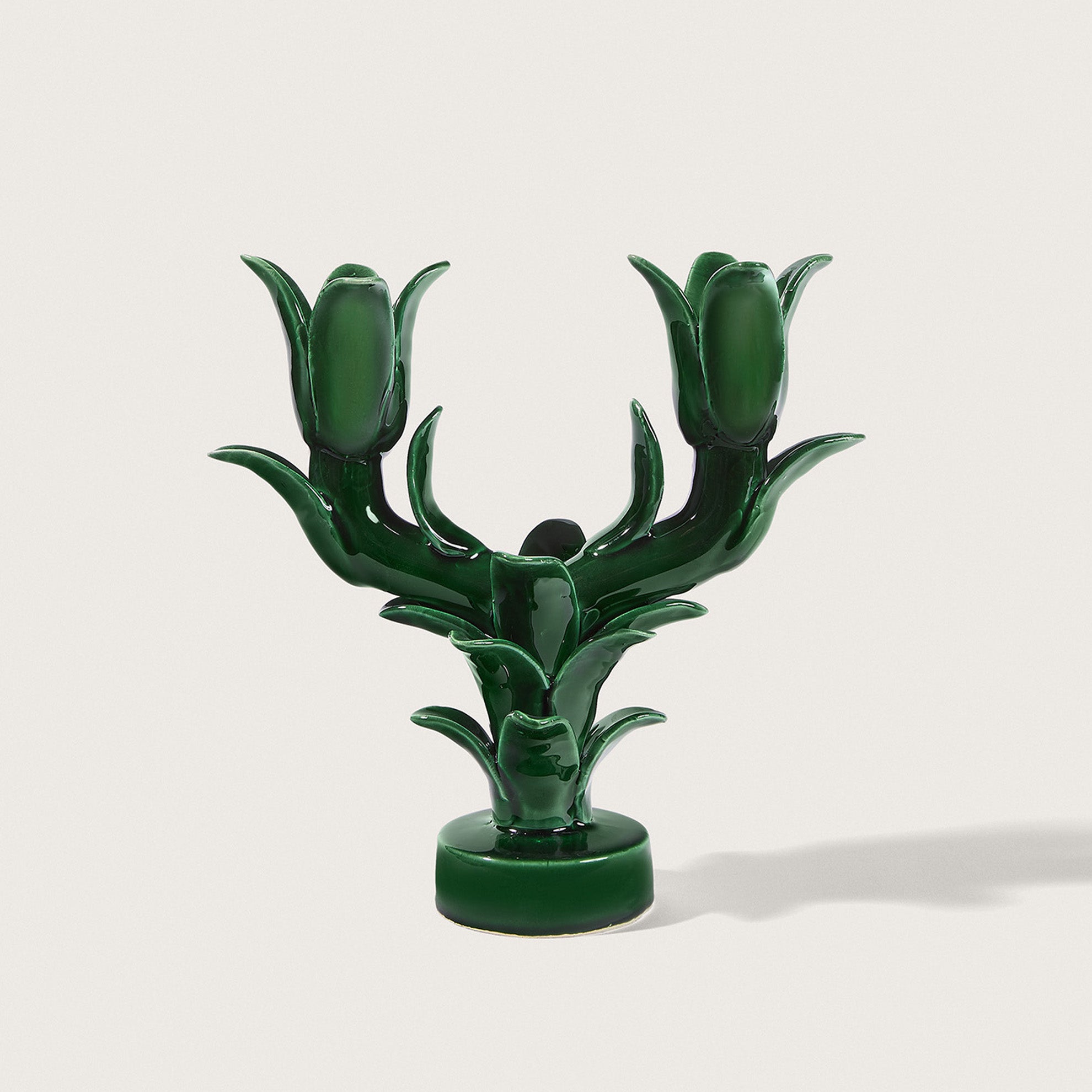 Jean Roger ceramic candleholders - Jean Roger Paris