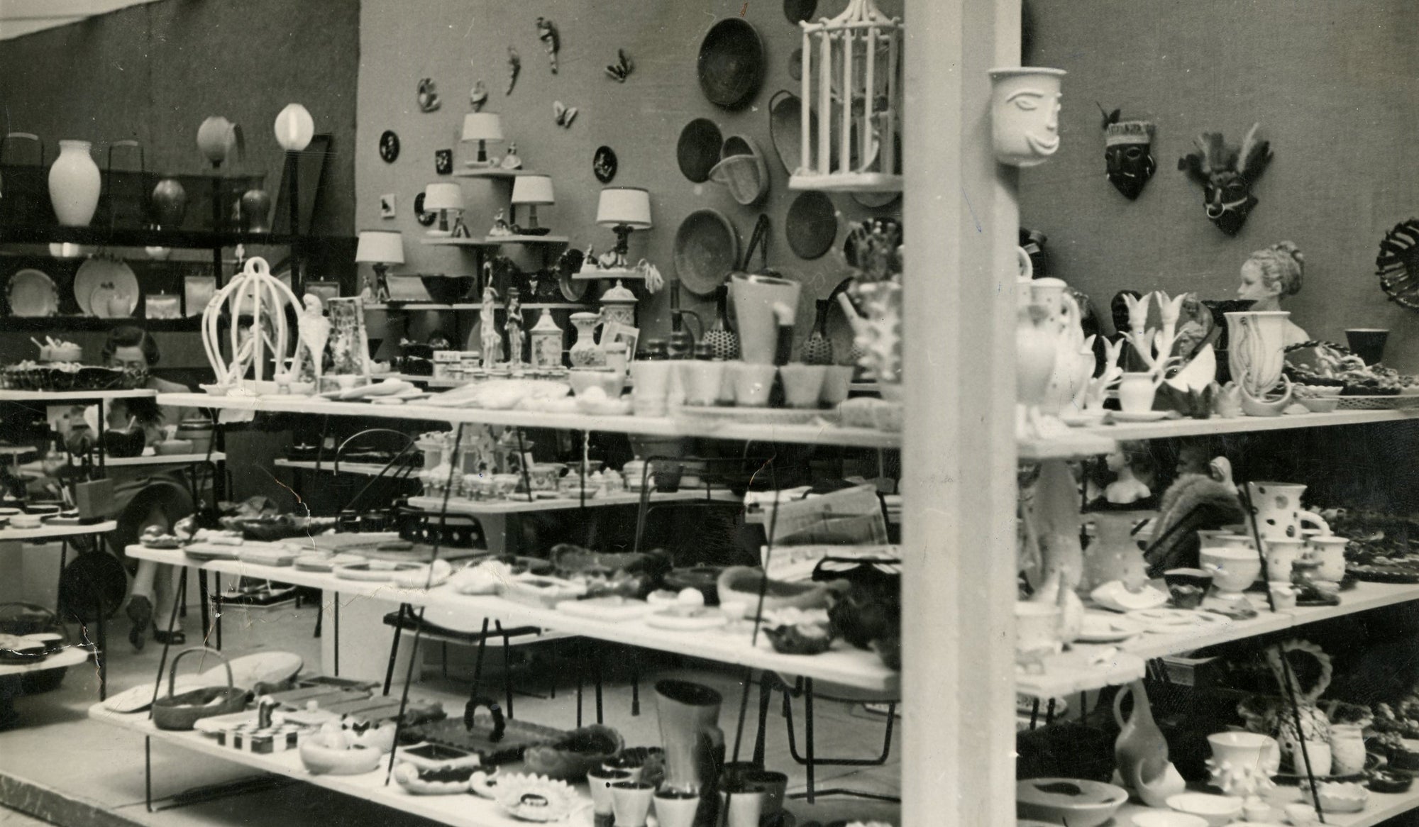 Archives: Jean Roger paris glazed earthenware candleholder decorative object